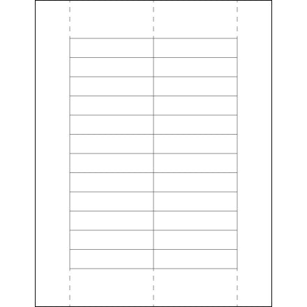 BSC PREFERRED Bsc Preferred LH242 Insert Cards Label Holders 1200