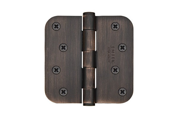 EMTEK Emtek 91034US10B 4x4 Steel Hinge Pair Oil Rubbed Bronze