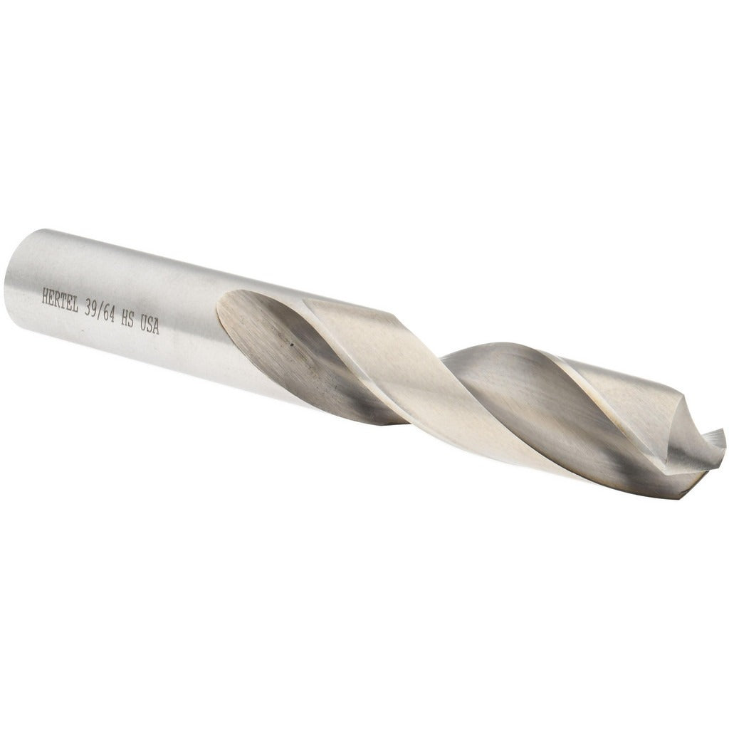 HERTEL Hertel 89321764 Screw Machine Drill Bit 39/64 in Hss