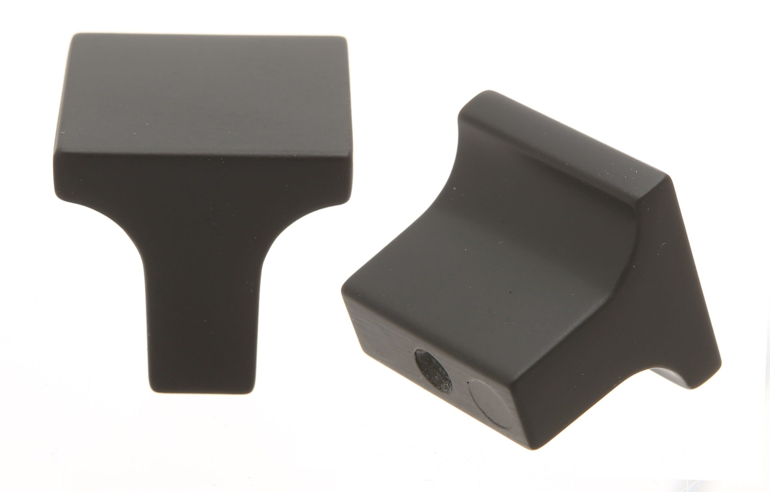 PRIDE INDUSTRIAL Pride Industrial K83125BK Square Cabinet Knob Matte Black