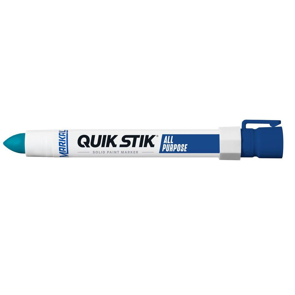 MILWAUKEE Markal 61070 Solid Paint Marker Bullet Tip Blue