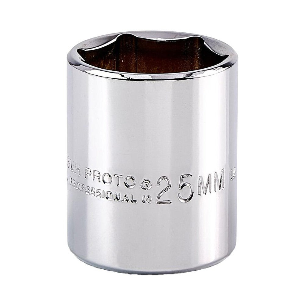 PROTO Proto J5425MH Hand Socket 25mm 6-point 1/2 Drive