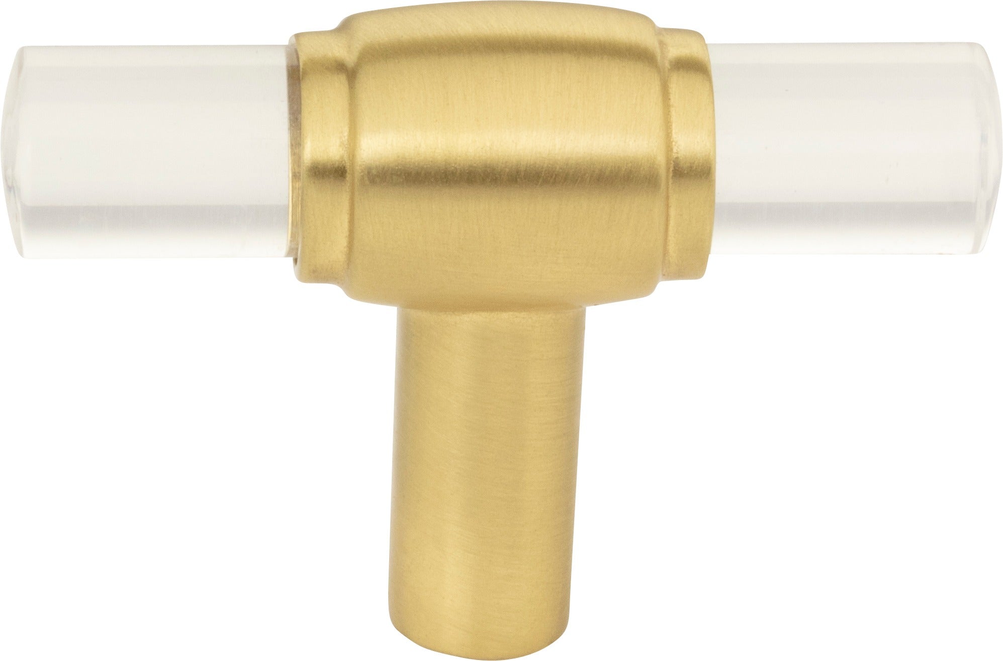JEFFREY ALEXANDER Jeffrey Alexander 775L-BG Cabinet T-knob 2in Brushed Gold
