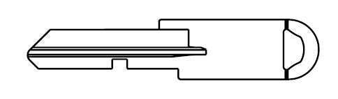 KWIKSET Kwikset 87615-001 Control Key Blank 6 Pin Mk
