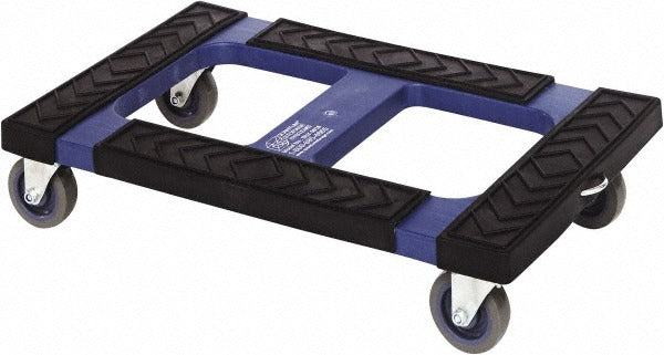 QUANTUM STORAGE SYSTEMS Quantum Storage DLY-3018 Rubber Cap Dolly 1000 Lb