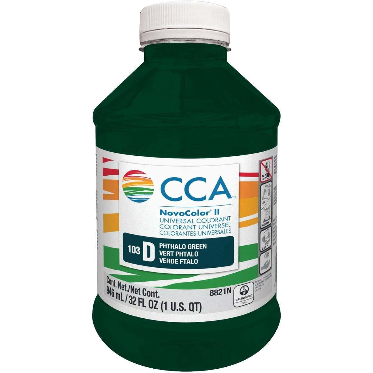 VALSPAR Valspar 076.008821N.005 NovoColor II Paint Colorant 1 Quart