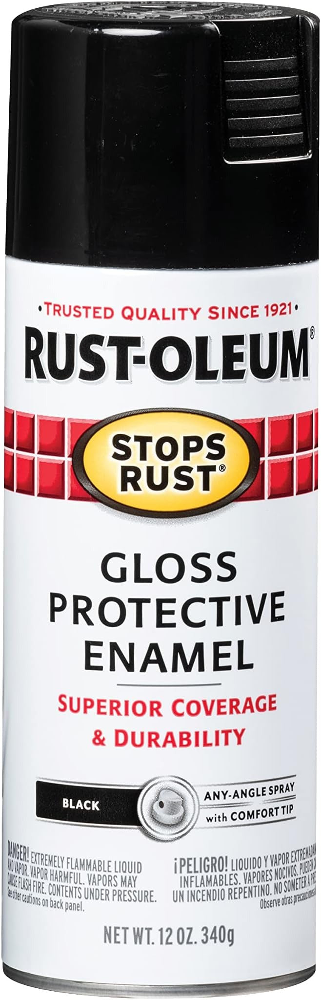 RUST-OLEUM Rust-Oleum 7779830 Stops Rust Spray Paint (12 fl oz)