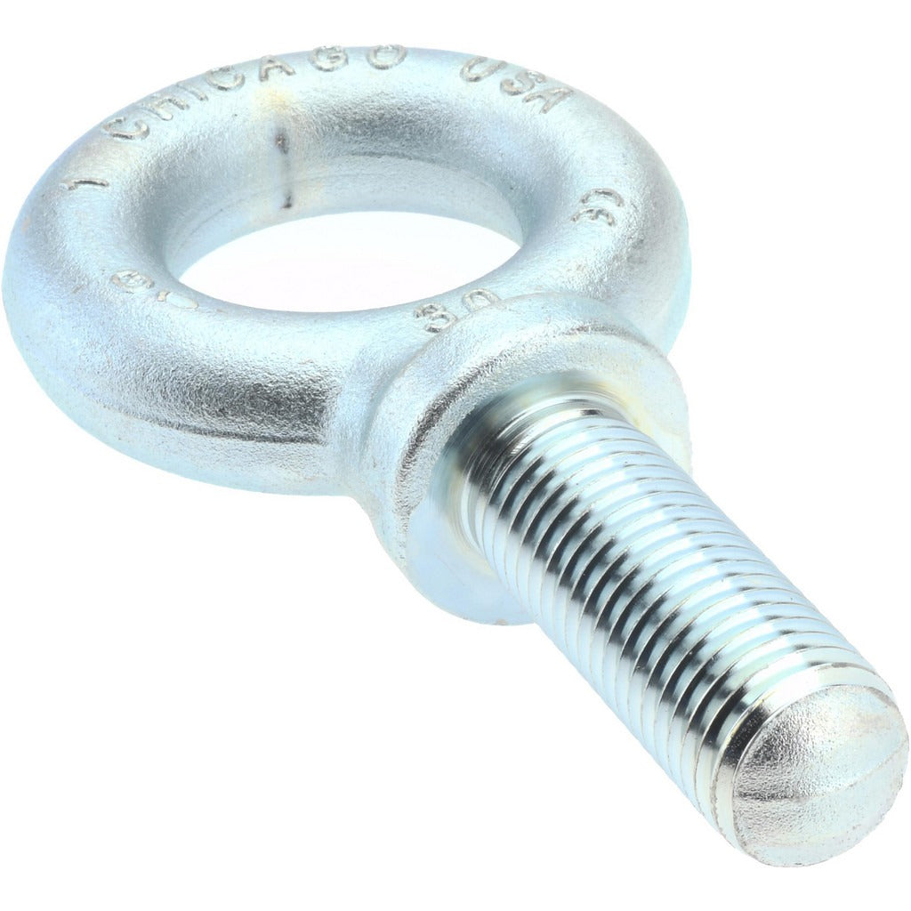 GIBRALTAR Gibraltar 26077 0 Fixed Shoulder Eye Bolt 9000 Lb 1-8 Thread