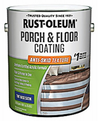 RUST-OLEUM Rust-oleum 262367 Satin Porch Floor Paint Tint Base 1 Gallon