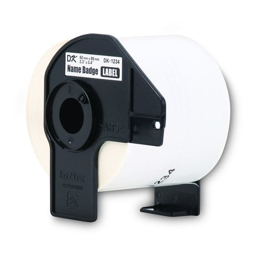 BROTHER Brother BRTDK1234 Adhesive Name Badge Labels (260 / Roll) DK1234