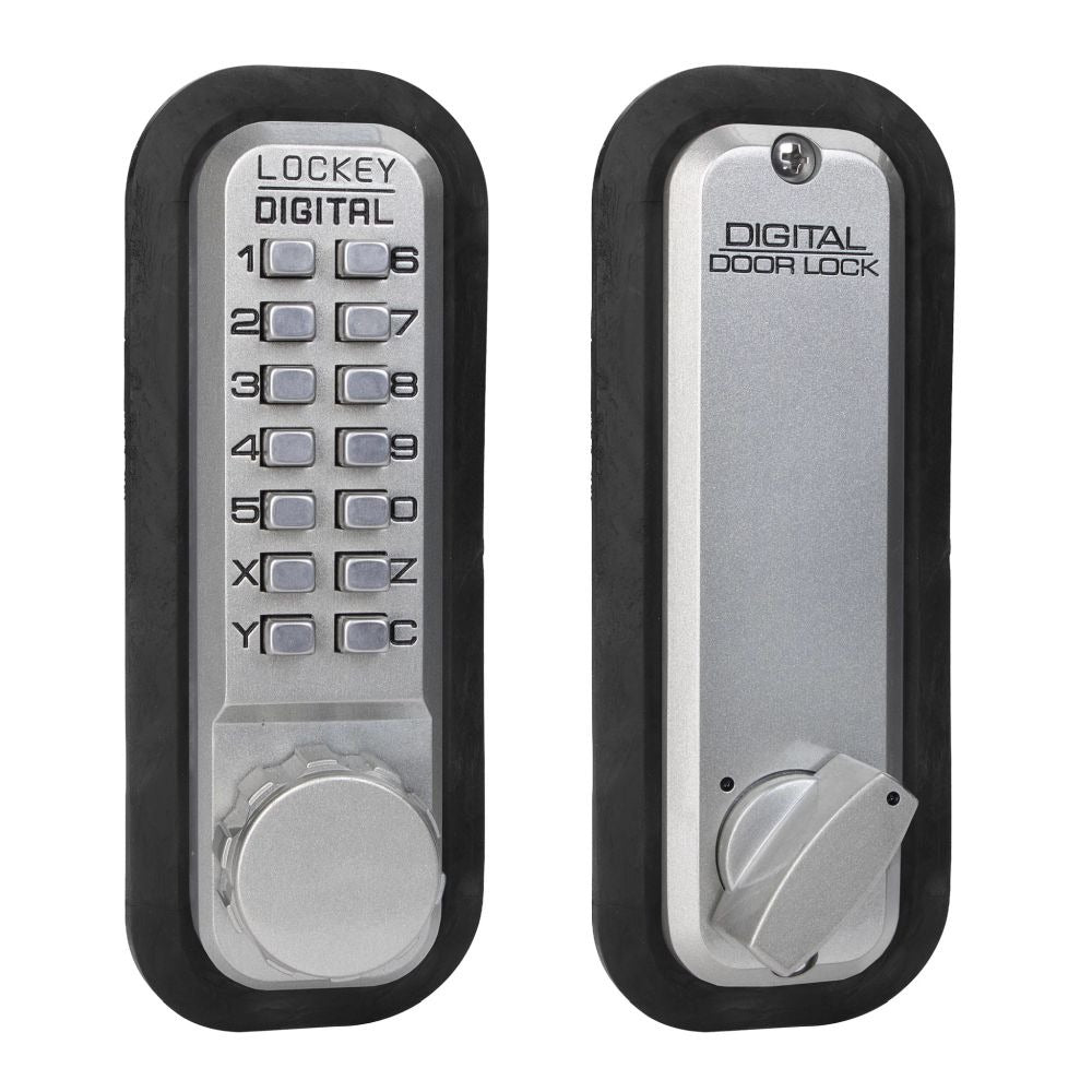 LOCKEY Lockey 2210SN Mechanical Keyless Deadbolt Satin Nickel
