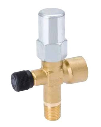 MUELLER INDUSTRIES Mueller Industries B34254 Transducer Valve 1/8 in NPTFI x 1/4 in NPTFE