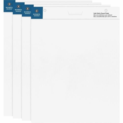 BUSINESS SOURCE Business Source BSN38592 Self-stick Easel Pad 30 Sheets 4-pack