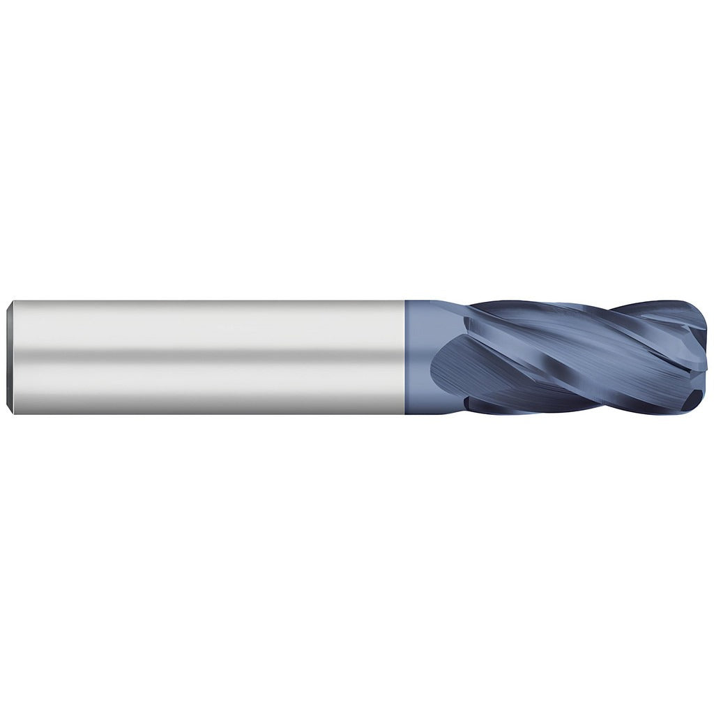 TITAN USA Titan Usa TC74122 Corner Radius End Mill 1/4 in 4 Flute