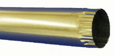 AMERIMAX Amerimax DSPRP263 3 in Round Galvanized Downspout 5-pack