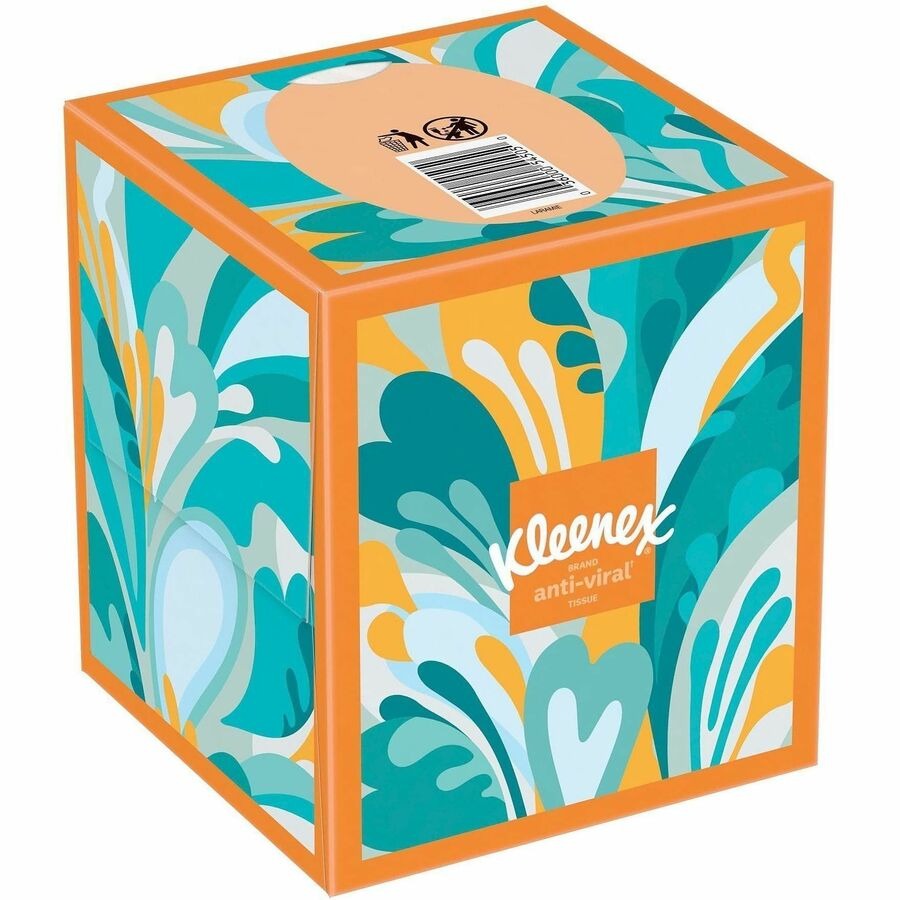 KIMBERLY-CLARK Kimberly-Clark KCC54505CT Kleenex Anti-Viral Facial Tissue (27 / Carton) KCC49978CT