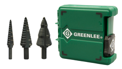 Greenlee GSBSET3 Step Bit Set (#1, #4, #9)