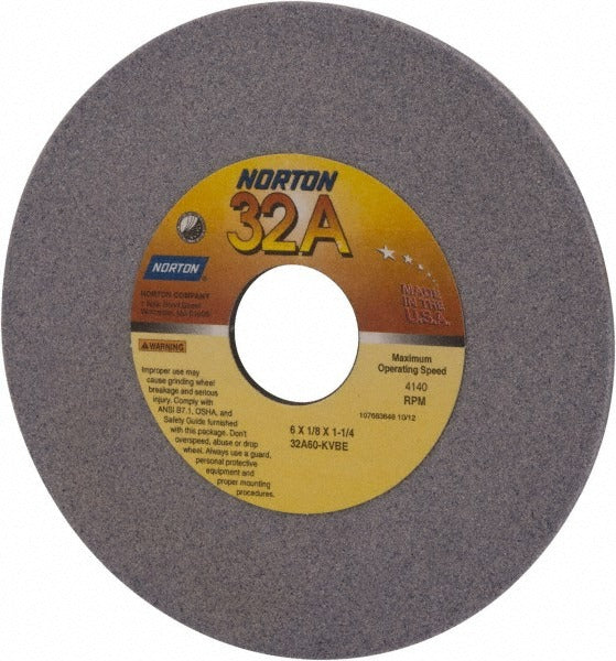 NORTON Norton 66252835500 Surface Grinding Wheel 60 Grit 6 in