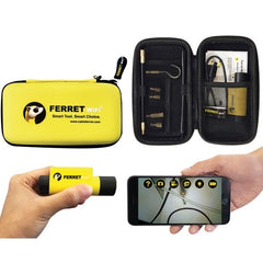 Rack-A-Tiers 99320 Ferret Pro - Multipurpose Wireless Inspection Camera and Cable Pulling Tool