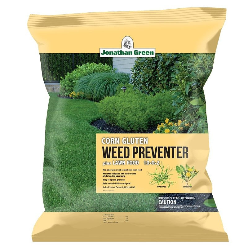 JONATHAN GREEN Jonathan Green 11591 Corn Gluten Lawn Fertilizer 10-0-2 (15 lb / 5,000 sq. ft.) 704705