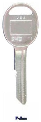 ILCO Kaba Ilco Corp B49-S1098B Gm Door Trunk Key Blank