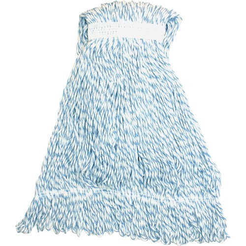 GENUINE JOE Genuine Joe GJOMBW1B Medium Finish Mop Head 21 Oz