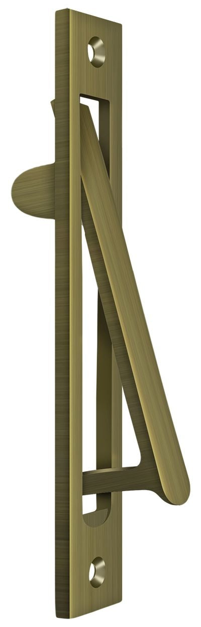 DELTANA Deltana EP6125U5 Edge Pull Heavy Duty Antique Brass