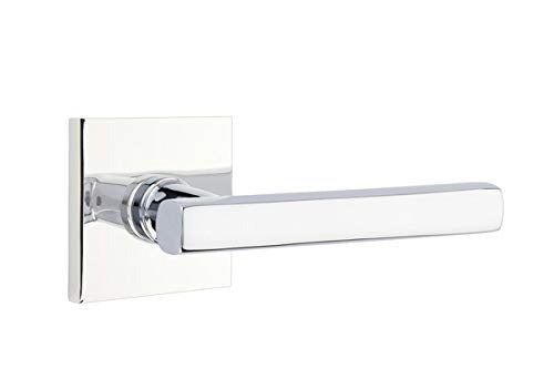 EMTEK Emtek 5050FRLUS26 Square Rosette Dummy Freestone Lever
