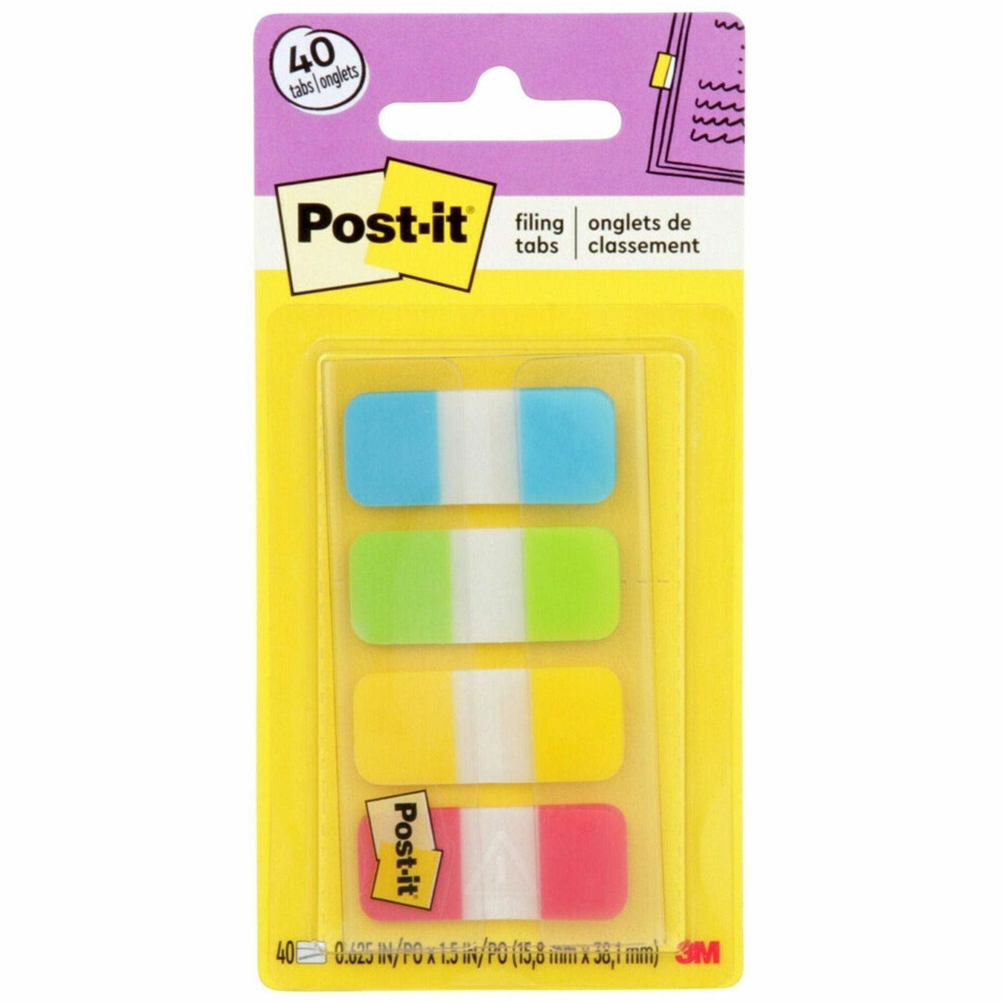 3M 3M MMM676ALYR Post-it Easy Dispenser Tabs 40 Tabs (0.63 in) MMM676ALYR