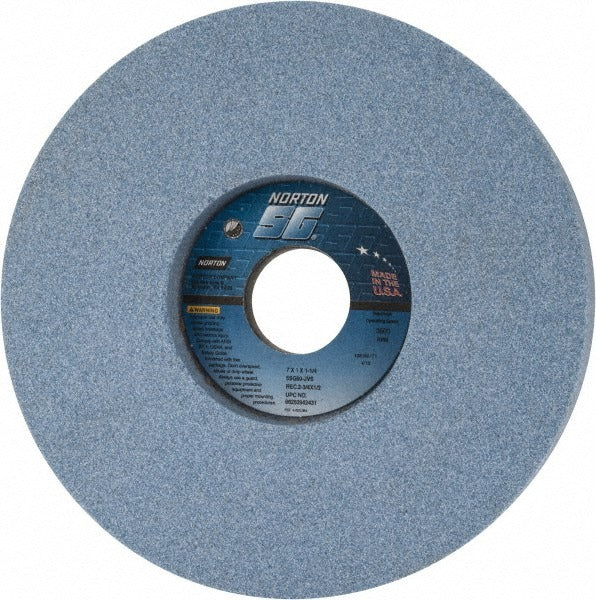 NORTON Norton 66252942431 Surface Grinding Wheel 7in 60 Grit Type 5
