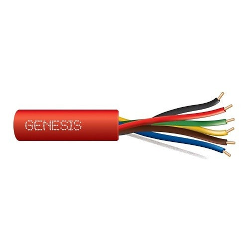 SOUTHWIRE Genesis Cable 45081004 18/6 Solid Fplp Fire Alarm Cable Red