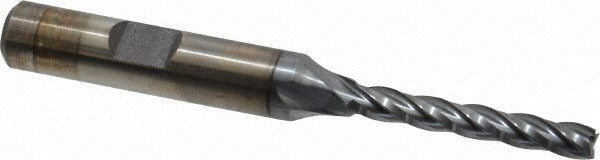 CLEVELAND CONTROLS Cleveland C33406 Square End Mill 3/16 in 4 Flute Hss Ticn