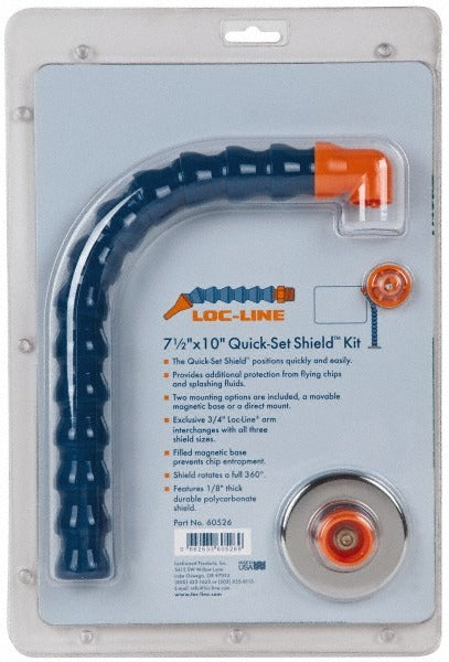 LOC-LINE Loc-line 60526 Polycarbonate Base Shield Magnetic Mount