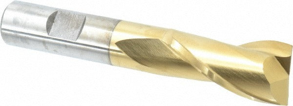 CLEVELAND CONTROLS Cleveland C33785 Square End Mill 13/16 in 2 Flute Hss Tin