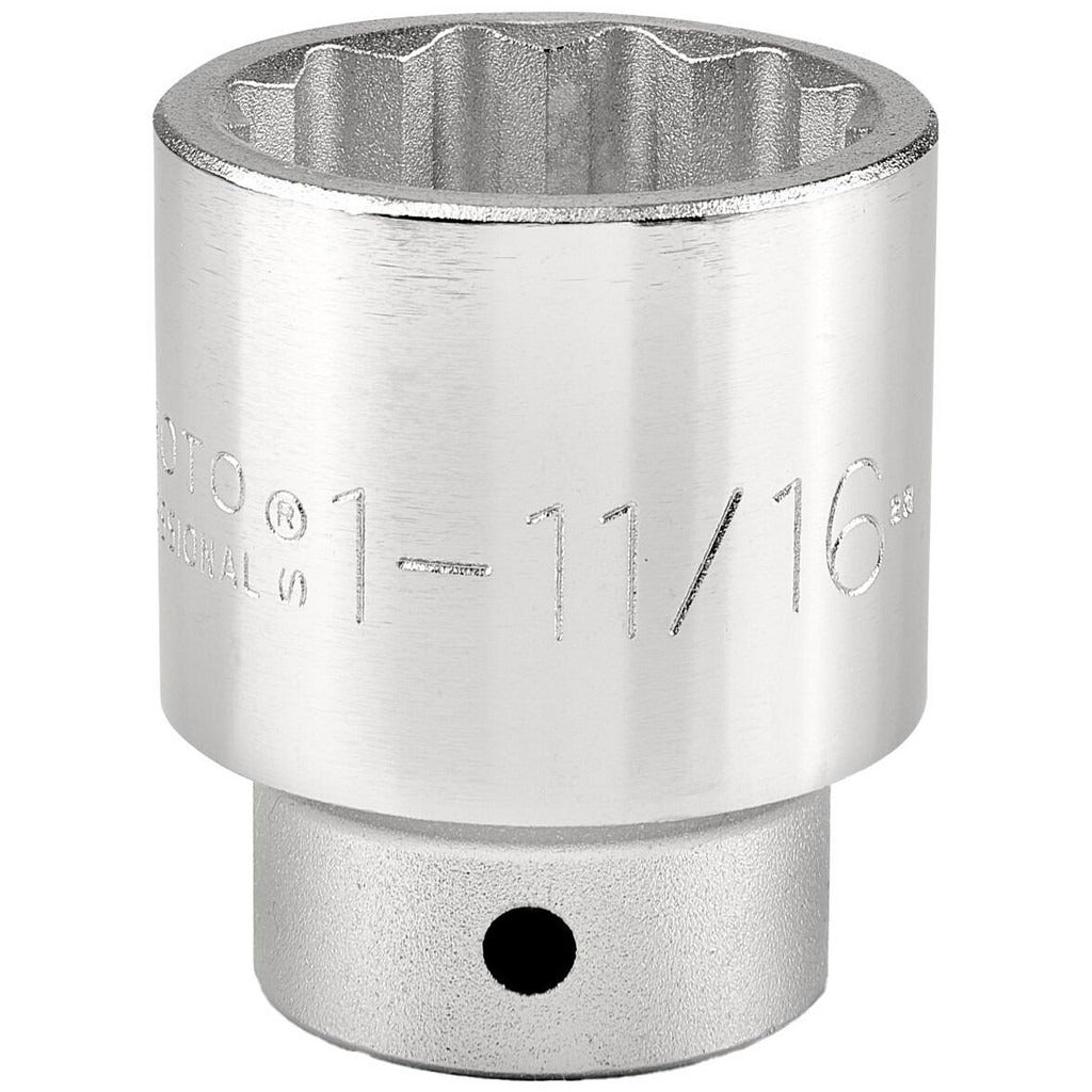 PROTO Proto J5554 Hand Socket 1-11/16 in 3/4 Drive 12-point