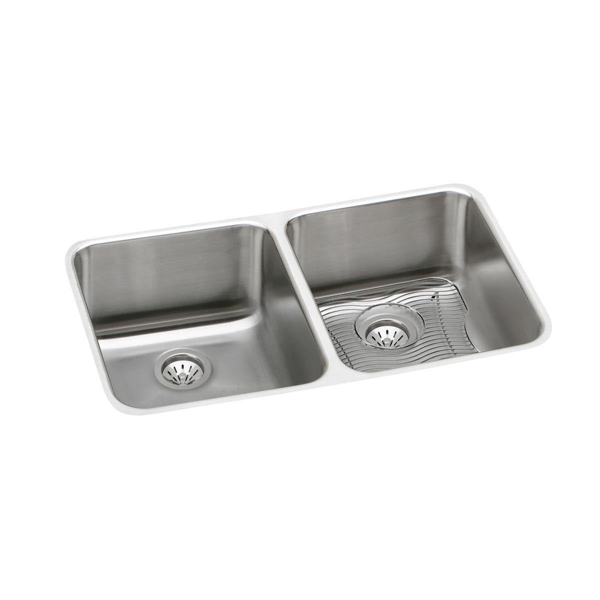 BSC PREFERRED Bsc Preferred ELUH311810DBG Double Bowl Undermount Sink