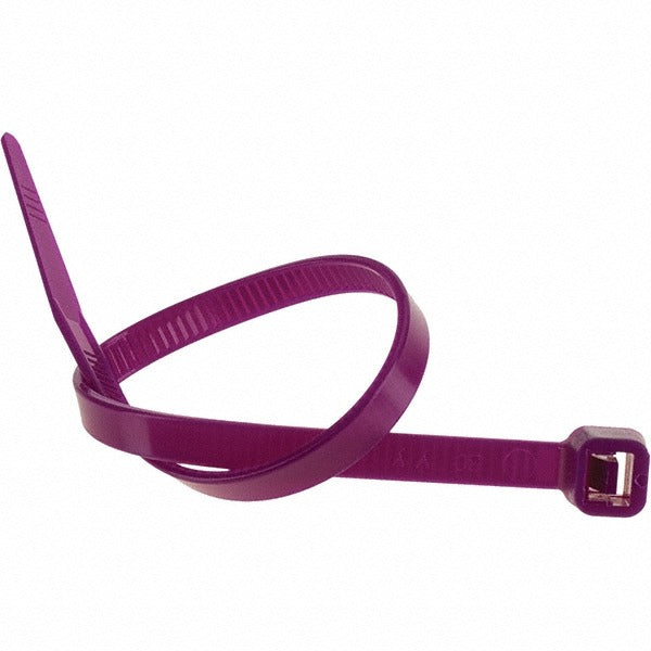 PRO-SOURCE Pro-source TSL-200-S-YV-PRO Standard Cable Tie 8in Purple