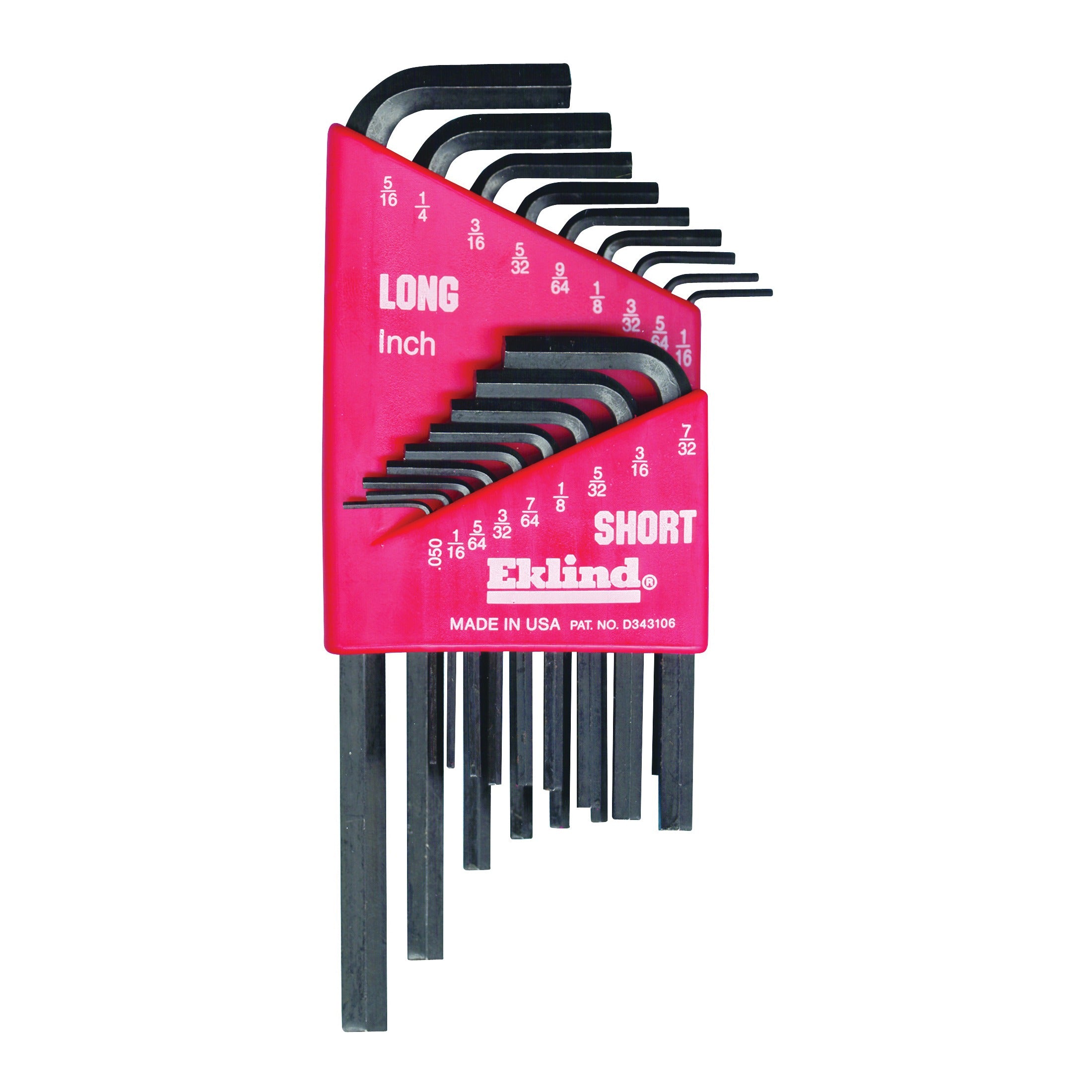 EKLIND Eklind 10018 18 Piece SAE Hex Key Set (18-Piece)