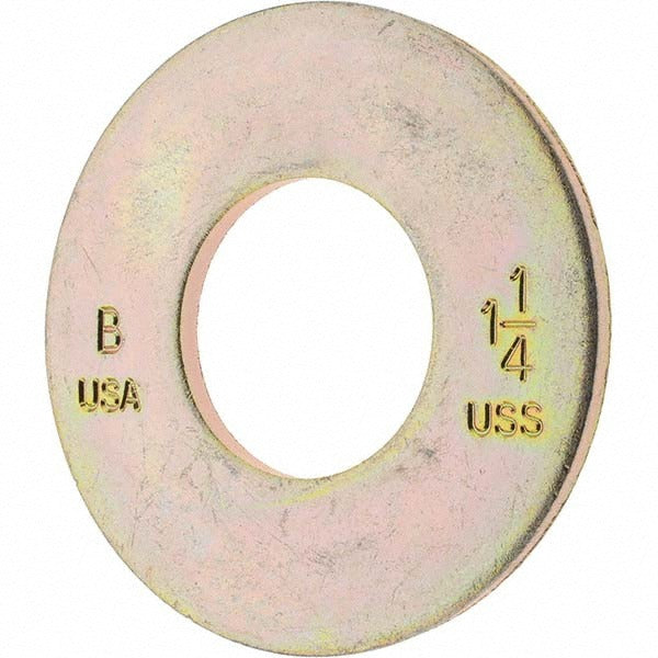 BOWMALLOY Bowmalloy 500011 Uss Flat Washer 1-1/4 in Carbon Steel