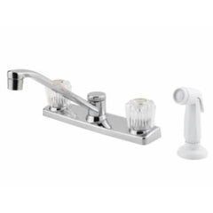 Pfister G135-4100 Pfirst Series Professional Grade Kitchen Faucet 1.75 gpm 8 in Center 2 Handles