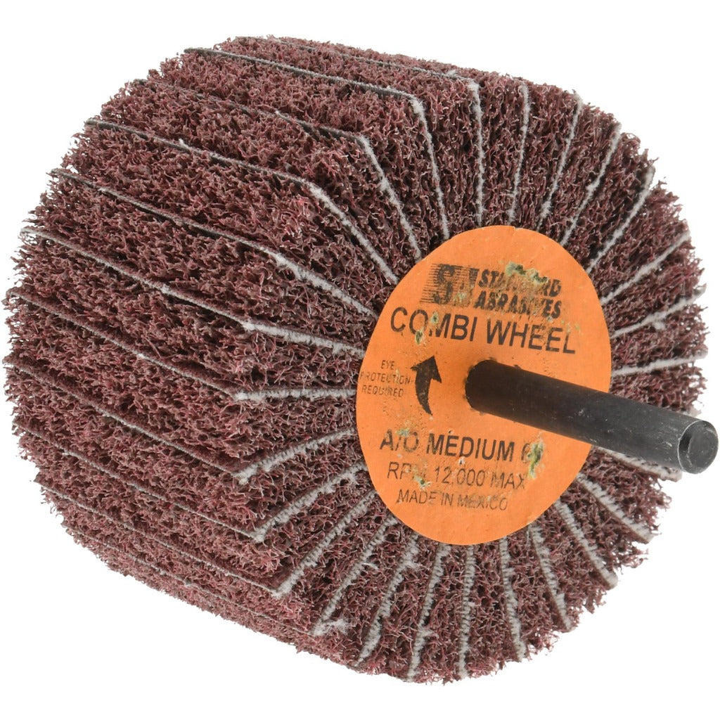 3M 3M 898008 Mounted Flap Wheel 60 Grit Aluminum Oxide