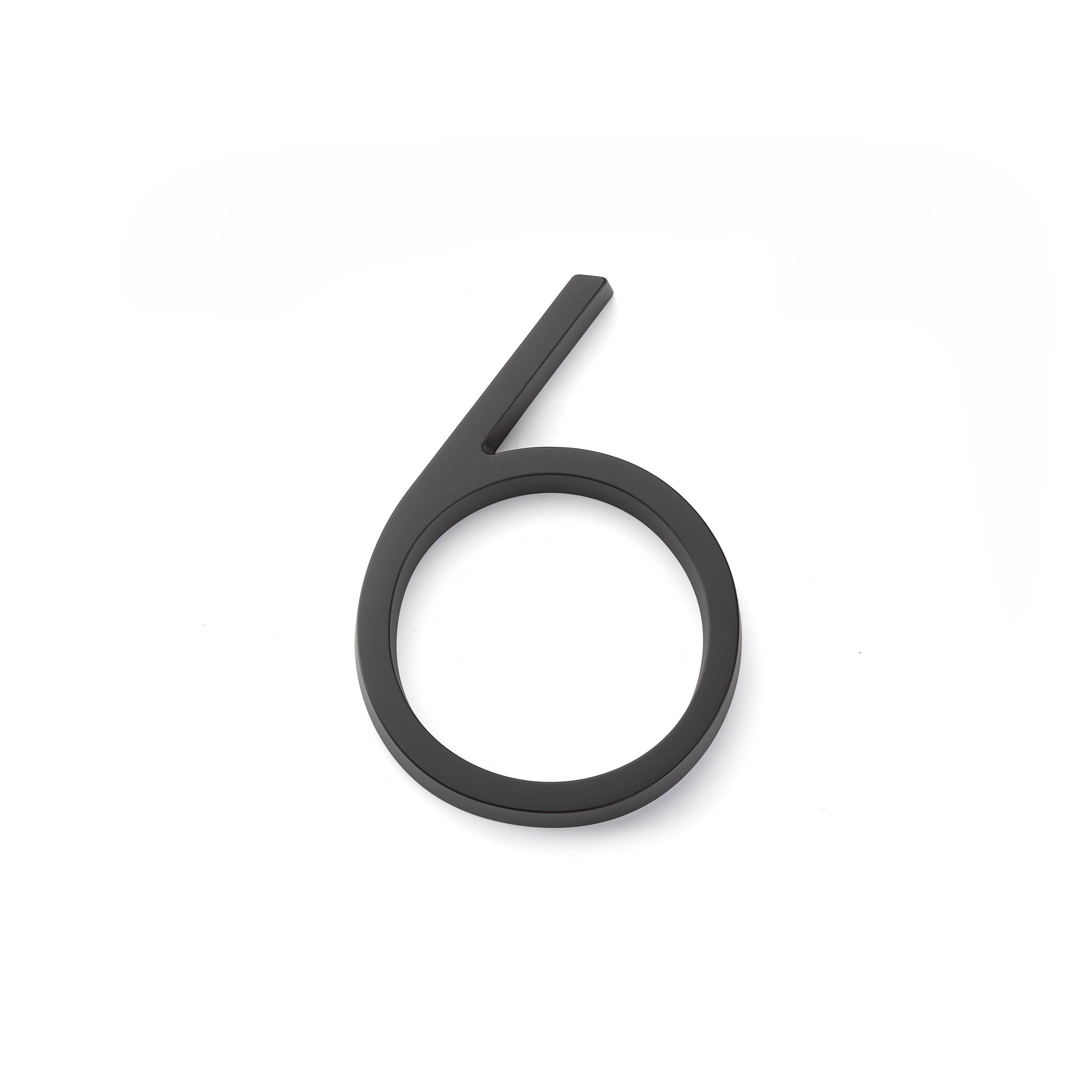 EMTEK Emtek 2836US19 Modern 6 House Number Flat Black