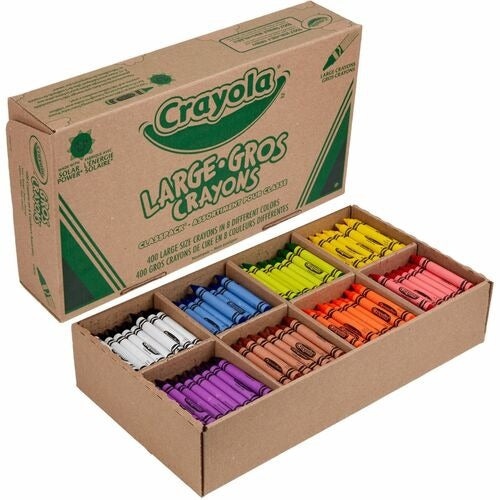 CRAYOLA Crayola CYO528038 Large Crayon Classpack 400 Count