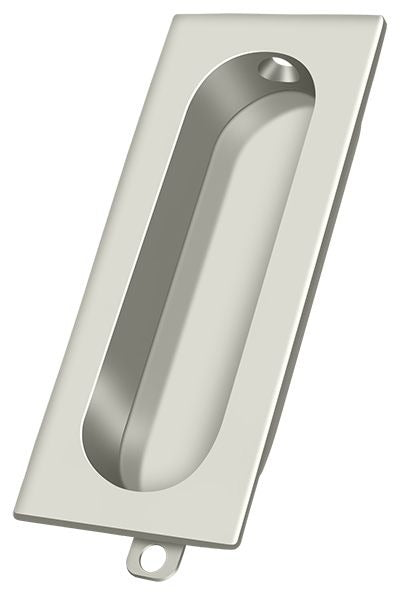 DELTANA Deltana FP222U14 Flush Pull Rectangle Bright Nickel
