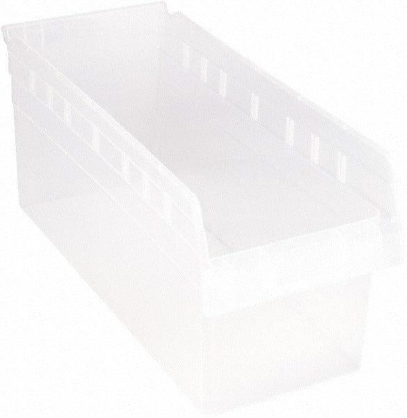 QUANTUM STORAGE SYSTEMS Quantum Storage QSB808CL Hopper Shelf Bin Clear