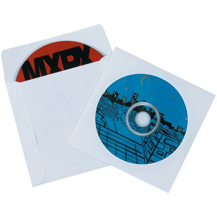 BSC PREFERRED Bsc Preferred MM1170 Cd Dvd Paper Storage Sleeves 500 Pack