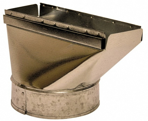 VALUE COLLECTION Value Collection 57221061 Galvanized Duct Straight Stack Boot