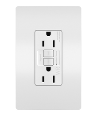 Pass & Seymour 1597-TRWRW Duplex GFCI Receptacle 15A 125V