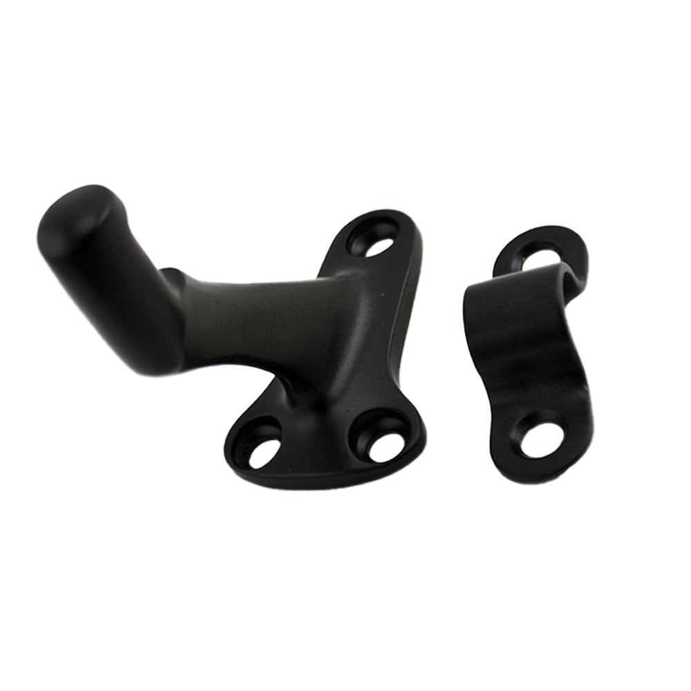 IVES Ives 059BBLK Solid Brass Handrail Bracket Black