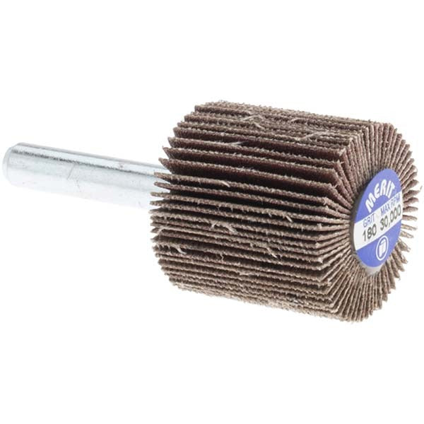MERIT Merit Abrasives 08834137313 Mounted Flap Wheel 180 Grit